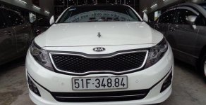 Kia Optima   AT 2015 - Bán Kia Optima AT đời 2015, màu trắng đã đi 13908 km giá 895 triệu tại Tp.HCM