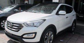 Hyundai Santa Fe CRDi 2014 - Bán xe Hyundai Santa Fe CRDi đời 2014, màu trắng số tự động giá 1 tỷ 190 tr tại Hà Nội