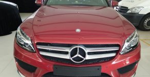 Mercedes-Benz C300 AMG 2016 - Bán xe Mercedes C300 AMG năm 2016, màu đỏ nội thất đen, giao ngay, giá giảm cực tốt giá 1 tỷ 889 tr tại Khánh Hòa