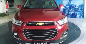 Chevrolet Captiva LTZ 2017 - Bán xe Chevrolet Captiva Revv, 7 chỗ, màu đỏ đô, ưu đãi giá tốt, LH: 0945.307.489 Huyền Chevrolet giá 879 triệu tại Trà Vinh