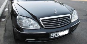 Mercedes-Benz S500   2004 - Chính chủ cần bán lại xe Mercedes S500 đời 2004, màu đen, nhập khẩu chính hãng giá 550 triệu tại Đà Nẵng