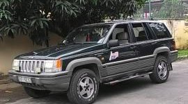 Jeep Grand Cheroke   1994 - Cần bán Jeep Grand Cheroke 1994, màu đen, nhập khẩu, giá 225tr giá 225 triệu tại Tp.HCM