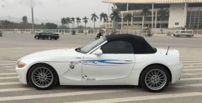 BMW Z4   2004 - Chính chủ bán ô tô BMW Z4 sản xuất 2004, màu trắng, nhập khẩu nguyên chiếc giá 578 triệu tại Hà Nội