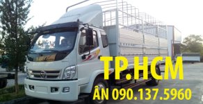 Thaco OLLIN 900A 2016 - TP. HCM xe Thaco Ollin 900A đời mới, màu trắng thùng mui bạt tôn đen giá 529 triệu tại Tp.HCM