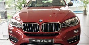 BMW X6 xDrive 35i 2017 - Bán xe BMW X6 xDrive 35i 2017, màu đỏ, nhập khẩu nguyên chiếc giá 3 tỷ 698 tr tại Đà Nẵng