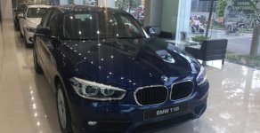 BMW 1 Series 118i 2017 - Bán xe BMW 1 Series 118i 2017, màu xanh lam, nhập khẩu giá 1 tỷ 328 tr tại Đà Nẵng