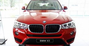 BMW X3 xDrive 20i 2017 - BMW X3 xDrive 20i 2017, màu đỏ, nhập khẩu, giá rẻ nhất toàn quốc, có xe giao ngay giá 2 tỷ 199 tr tại Đà Nẵng