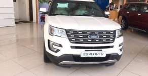 Ford Explorer Limited 2017 - Ford Hải Dương cần bán Ford Explorer Limited đời 2017, màu trắng, nhập khẩu chính hãng giá 2 tỷ 180 tr tại Hải Dương
