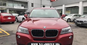 BMW X3 xDrive20i 2017 - Bán BMW X3 xDrive20i 2017, màu đỏ, nhập khẩu chính hãng, ưu đãi cực khủng giá 2 tỷ 199 tr tại Đà Nẵng