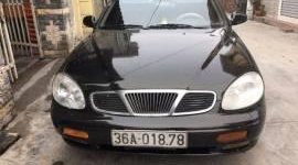 Daewoo Leganza   2001 - Cần bán xe cũ Daewoo Leganza đời 2001, màu đen giá 110 triệu tại Bắc Giang