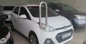 Hyundai i10  MT 2014 - Salon Auto Long Biên bán Hyundai i10 MT đời 2014, màu trắng số sàn giá 370 triệu tại Hà Nội