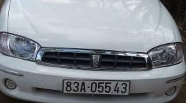 Kia Spectra   2004 - Bán xe cũ Kia Spectra đời 2004, màu trắng chính chủ, giá chỉ 142 triệu giá 142 triệu tại Sóc Trăng