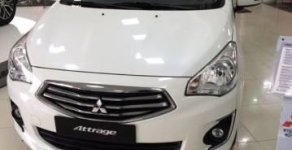 Mitsubishi Attrage 2017 - Cần bán Mitsubishi Attrage đời 2017, màu trắng, giá chỉ 518 triệu giá 518 triệu tại Phú Thọ