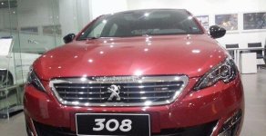 Peugeot 308 2017 - Bán xe Peugeot 308 đời 2017, màu đỏ, nhập khẩu nguyên chiếc giá 1 tỷ 280 tr tại Hà Nội