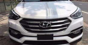 Hyundai Santa Fe 4WD 2016 - Cần bán lại xe Hyundai Santa Fe 4WD đời 2016, màu trắng giá 1 tỷ 125 tr tại Hà Nội