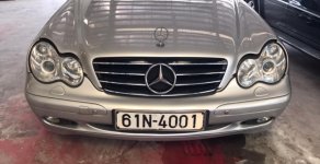 Mercedes-Benz C200 K 2003 - Xe Mercedes-Benz C200 sản xuất 2003 màu bạc, giá 270 triệu giá 270 triệu tại Tp.HCM