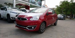 Mitsubishi Mirage CVT 2017 - Bán ô tô Mitsubishi Mirage CVT đời 2017, màu đỏ, xe nhập, giá tốt giá 442 triệu tại Bình Thuận  