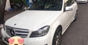 Mercedes-Benz C300 2012 - Cần bán gấp Mercedes C300 AMG sản xuất 2012, màu trắng giá 900 triệu tại Tp.HCM