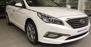 Hyundai Sonata 2017 - Giao bán Hyundai Sonata 2017 Euro 4 màu trắng, hỗ trợ trả góp lên đến 90%, nhiều ưu đãi khuyến mại lớn - LH: 0904675566 giá 999 triệu tại Hà Nội