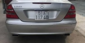 Mercedes-Benz E240   2003 - Cần bán gấp Mercedes E240 đời 2003, màu bạc, nhập khẩu giá 365 triệu tại Tp.HCM