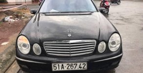 Mercedes-Benz E240 2004 - Cần bán gấp Mercedes E240 sản xuất 2004, màu đen, nhập khẩu giá 325 triệu tại Tp.HCM