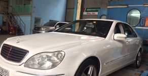 Mercedes-Benz S500 2001 - Cần bán lại xe Mercedes sản xuất 2001, màu trắng, xe nhập số tự động, giá 429tr giá 429 triệu tại Tp.HCM