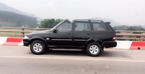 Ssangyong Musso 2004 - Cần bán gấp Ssangyong Musso đời 2004, màu đen, nhập khẩu số tự động giá cạnh tranh giá 195 triệu tại Thái Nguyên