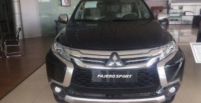 Mitsubishi Pajero Sport 4x2 AT 2017 - Bán xe Mitsubishi Pajero Sport 4x2 AT đời 2017, màu đen giá 1 tỷ 249 tr tại Hải Phòng