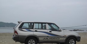 Ssangyong Musso 2002 - Bán Ssangyong Musso đời 2002 nhập khẩu, xe đẹp máy êm, tiết kiệm nhiên liệu 7l/100km giá 185 triệu tại Sơn La