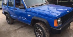 Jeep Cherokee 1992 - Bán ô tô Jeep Cherokee 1992, màu xanh lam, nhập khẩu giá 100 triệu tại Hà Nội