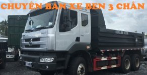 Xe tải 10000kg 2016 - Cần bán xe tải Ben Chenglong 3 chân đời 2016, màu bạc, động cơ 310HP giá 1 tỷ 100 tr tại Bình Dương