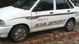 Kia Pride   1996 - Bán Kia Pride đời 1996, màu trắng xe gia đình giá 58 triệu tại Kon Tum