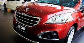 Peugeot 3008 1.6L Turbo High Pressure 2017 - Bán Peugeot 3008 1.6L Turbo High Pressure đời 2017, màu đỏ, nhập khẩu nguyên chiếc giá 1 tỷ 170 tr tại Bình Thuận  