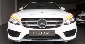 Mercedes-Benz C300 AMG 2017 - Cần bán xe Mercedes C300 AMG đời 2017, màu trắng giá 1 tỷ 949 tr tại Điện Biên