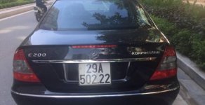 Mercedes-Benz E200   2008 - Bán Mercedes E200 đời 2008, màu đen  giá 620 triệu tại Hà Nội