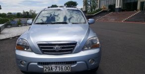 Kia Sorento 3.0 4x4MT 2007 - Cần bán lại xe Kia Sorento 3.0 4x4MT đời 2007, màu xanh, nhập khẩu giá 345 triệu tại Hà Tĩnh