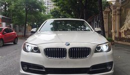 BMW 1 2014 - Việt Nhật Auto bán xe BMW 520i model 2015, màu Trắng nội thất kem. giá 1 tỷ 590 tr tại Hà Nội