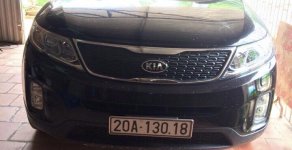 Kia Sorento 2015 - Cần bán gấp Kia Sorento năm 2015, màu đen xe gia đình giá 750 triệu tại Thái Nguyên