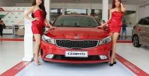 Kia Cerato 2018 - Cần bán gấp xe Kia Cerato đời 2018 màu đỏ, xe mới 100%, giá cực kỳ hấp dẫn giá 589 triệu tại Long An