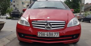 Mercedes-Benz A class  1.7 AT  2009 - Cần bán xe Mercedes 1.7 AT đời 2009, màu đỏ chính chủ giá 500 triệu tại Hà Nội