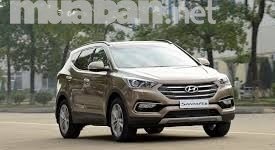 Hyundai Santa Fe 2017 - Bán xe Hyundai Santa Fe đời 2017, màu nâu, nhập khẩu  giá 1 tỷ 50 tr tại Đắk Nông