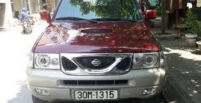 Nissan Terrano   2002 - Bán Nissan Terrano đời 2002, màu đỏ, nhập khẩu xe gia đình giá 205 triệu tại Hà Nội