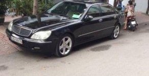 Mercedes-Benz S class S430 AT 2000 - Cần bán gấp Mercedes S430 AT đời 2000, màu đen số tự động giá 350 triệu tại Tp.HCM