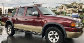 Ford Ranger XLT 2002 - Ranger XLT 4x4 hai cầu 2002 hai màu đỏ vàng, bán tải 5 chỗ chạy được giờ cấm. Xe vào đủ đồ giá 173 triệu tại Tp.HCM