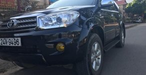 Toyota Fortuner 2.5G 2010 - Bán xe Toyota Fortuner 2.5G đời 2010, màu đen, 600 triệu giá 600 triệu tại Lào Cai