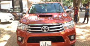 Toyota Hilux G 2015 - Cần bán gấp Toyota Hilux năm 2015 màu đỏ, giá 595 triệu giá 595 triệu tại Đắk Lắk