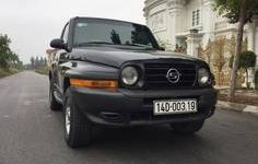 Ssangyong Korando 2005 - Bán xe Ssangyong Korando đời 2005, màu đen, nhập khẩu, còn mới, 200tr giá 200 triệu tại Quảng Ninh