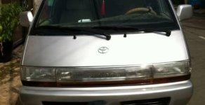 Toyota Van 1989 - Chính chủ bán Toyota Van đời 1989, màu bạc giá 185 triệu tại Tp.HCM