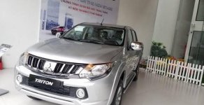 Mitsubishi Triton 2017 - Bán Mitsubishi Triton năm 2017, màu bạc, nhập khẩu giá 545 triệu tại Vĩnh Phúc