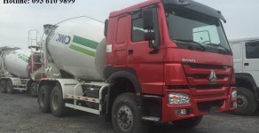 Xe tải 10000kg 2018 - Bán xe trộn bê tông Howo 5-6m3, 9-10m3, 12-16m3 2018 giá 1 tỷ 130 tr tại Hà Nội